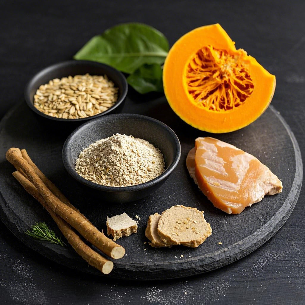 Fluffy Feast Gastrointestinal Health Formula for Dogs and Cats – Digestive Support with Pumpkin & Chicken
