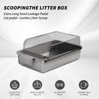 Scooping Cat Litter Box