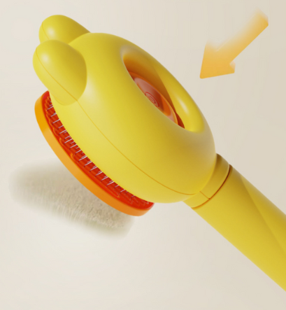 Self-Cleaning Pet Grooming Hair Brush