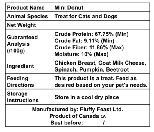 Mini Dount  - For Dogs & Cats
