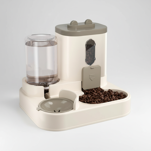 2-in-1 Automatic Cat Feeder & Water Dispenser