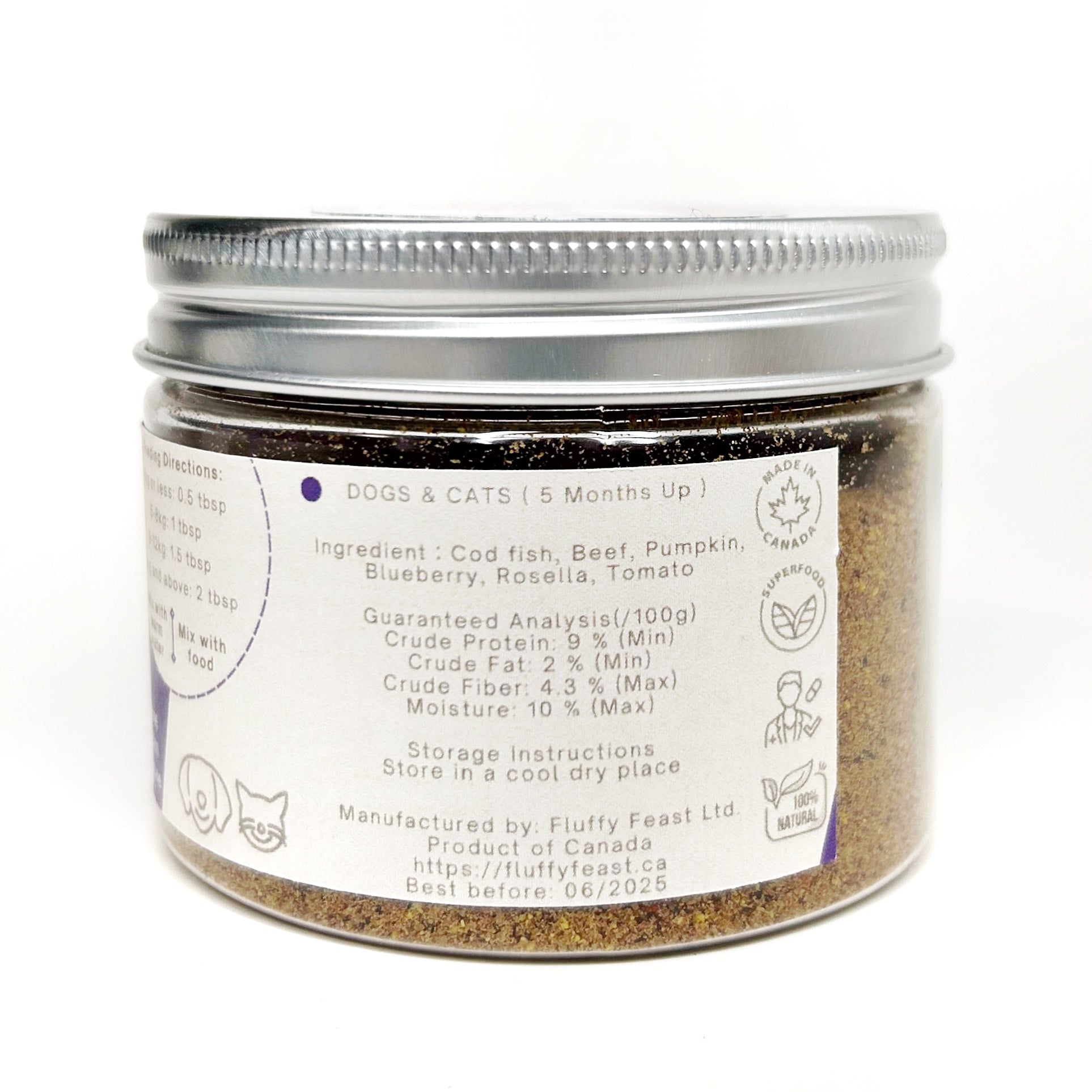Fluffy Feast Kidney Urinary Formula for Dogs & Cats