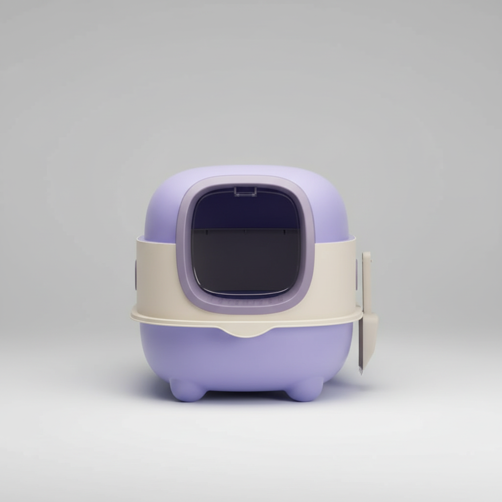 SpaceShip Cat Litter Box