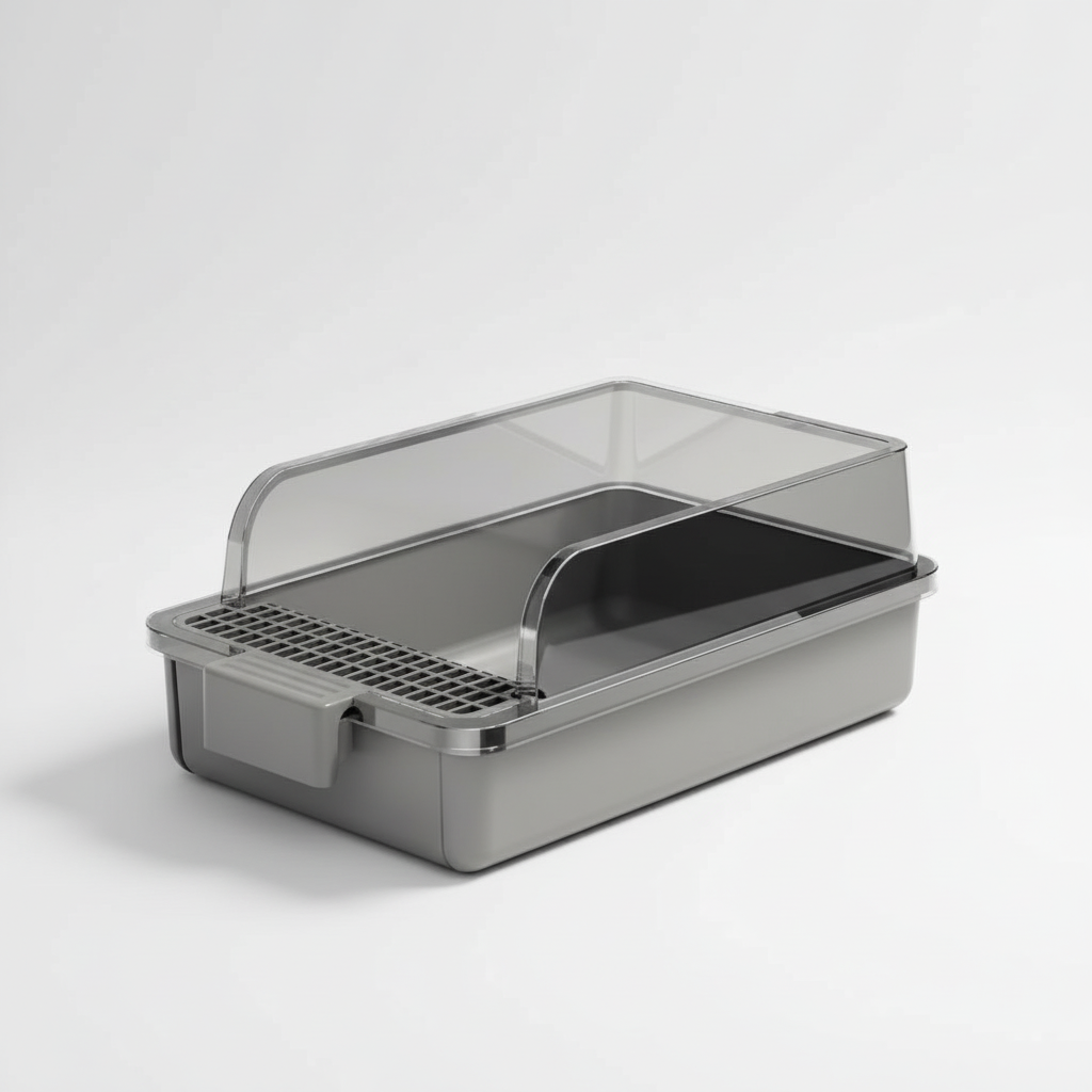 Scooping Cat Litter Box