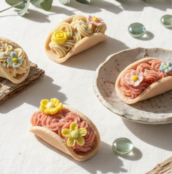 Pet Tacos Cookie: Chicken & Potato Puffs