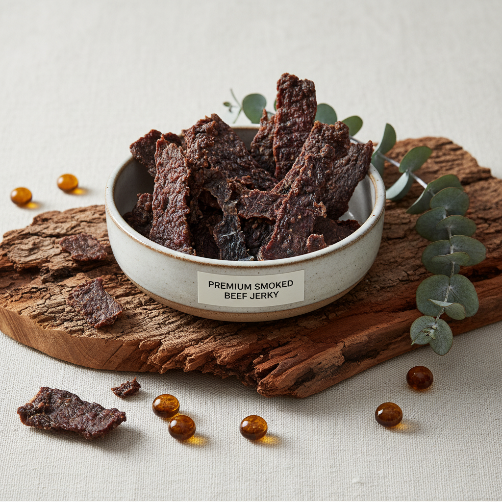 Dried Beef Jerky for Dogs – 100% Natural, High-Protein Treats | Grain-Free Pet Snack