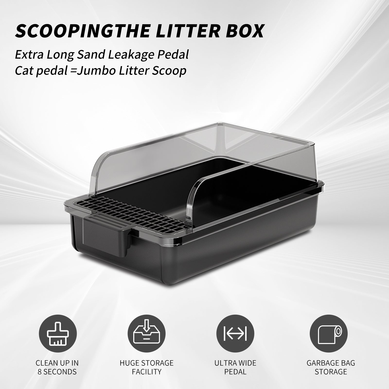 Scooping Cat Litter Box