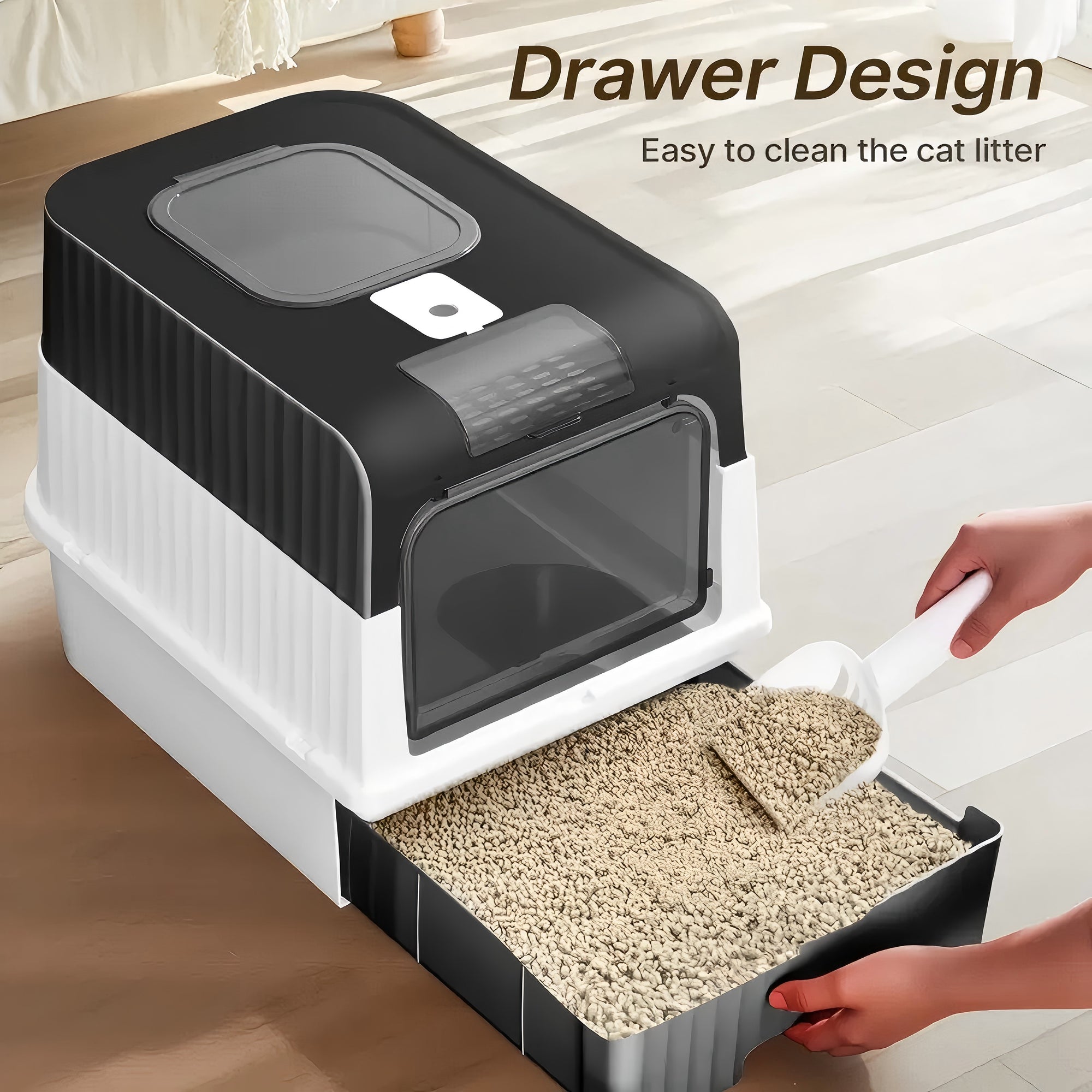 Cube Cat Litter Box