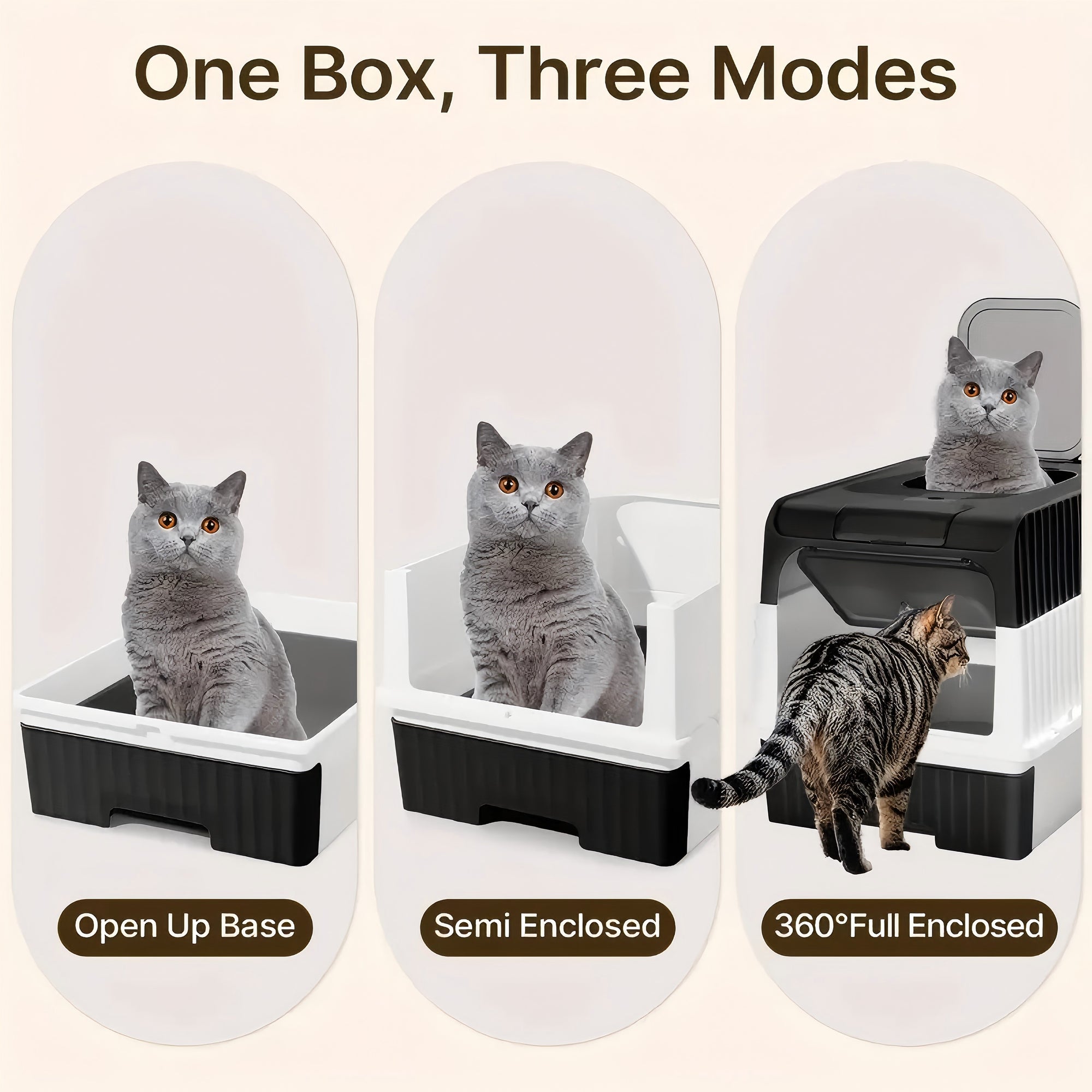 Cube Cat Litter Box