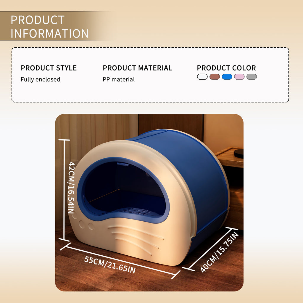 Rice Ball Cat Litter Box