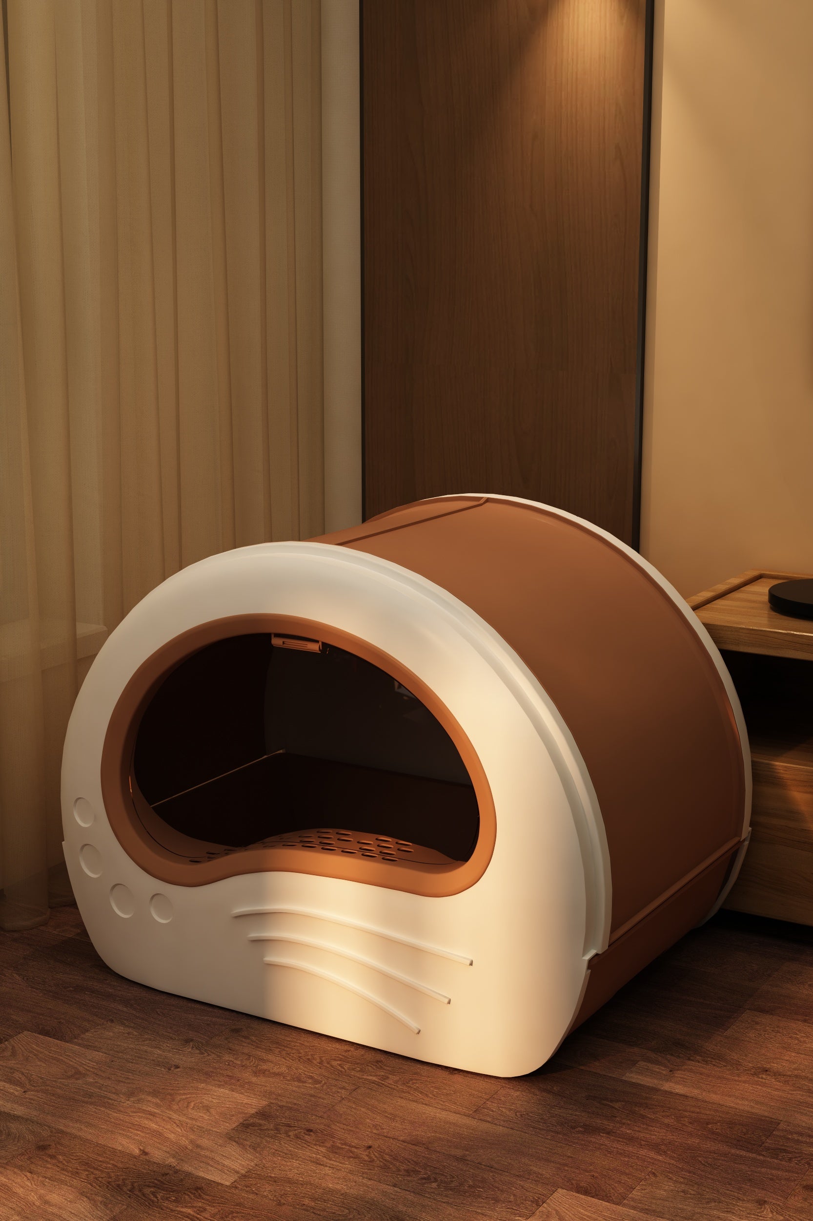 Rice Ball Cat Litter Box