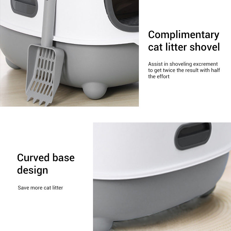SpaceShip Cat Litter Box