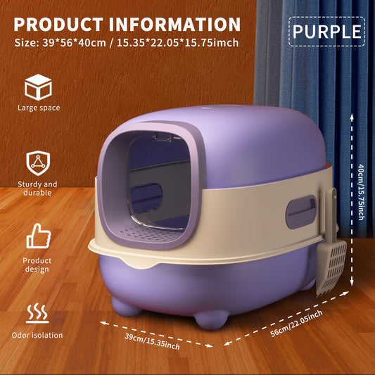 SpaceShip Cat Litter Box