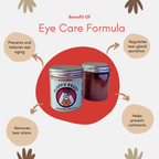 Fluffy Feast Eyes Care Formula for Dogs & Cats – Natural Eye Health Support with Carrot & Blueberries