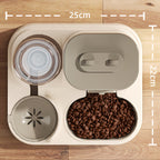 2-in-1 Automatic Cat Feeder & Water Dispenser