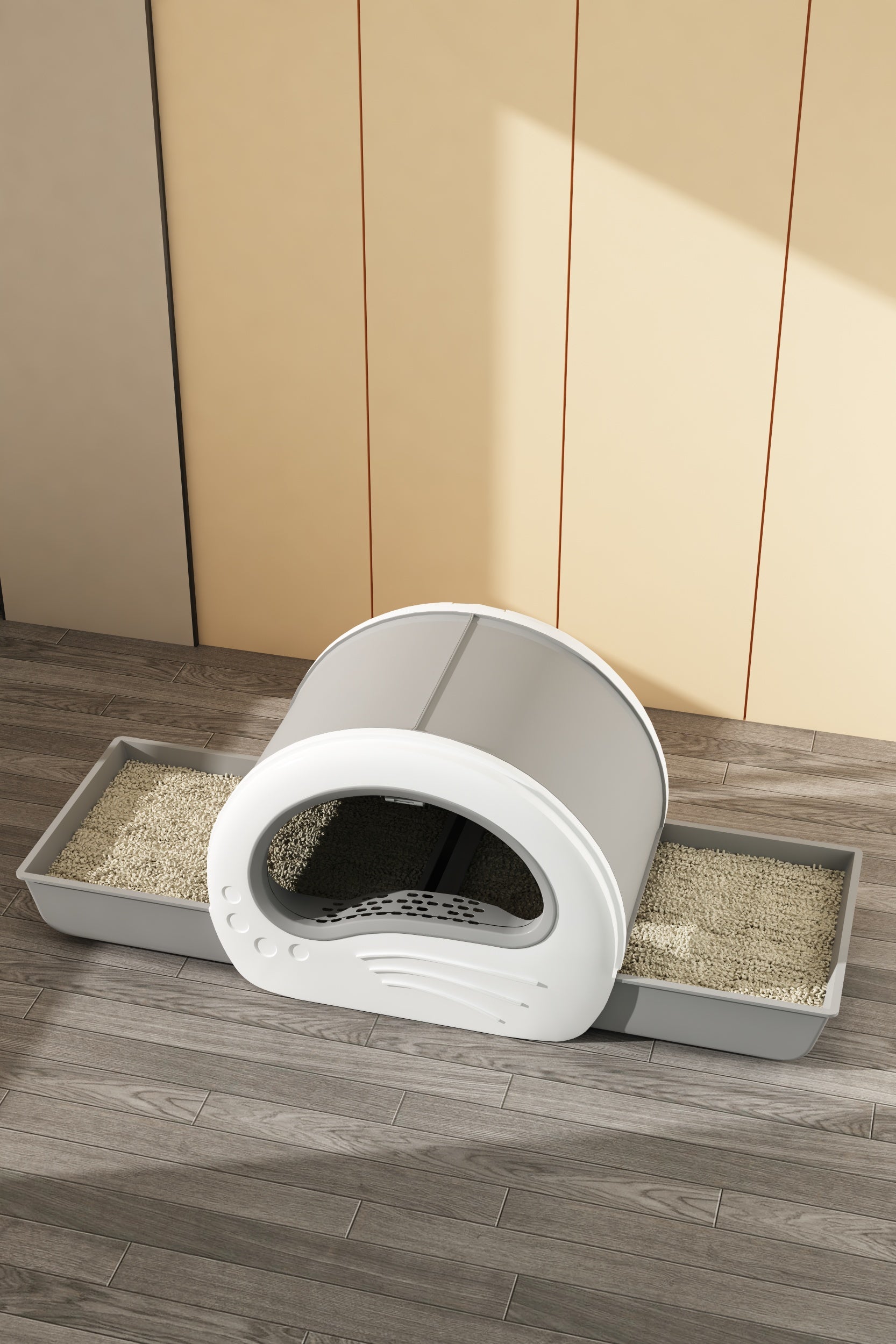 Rice Ball Cat Litter Box