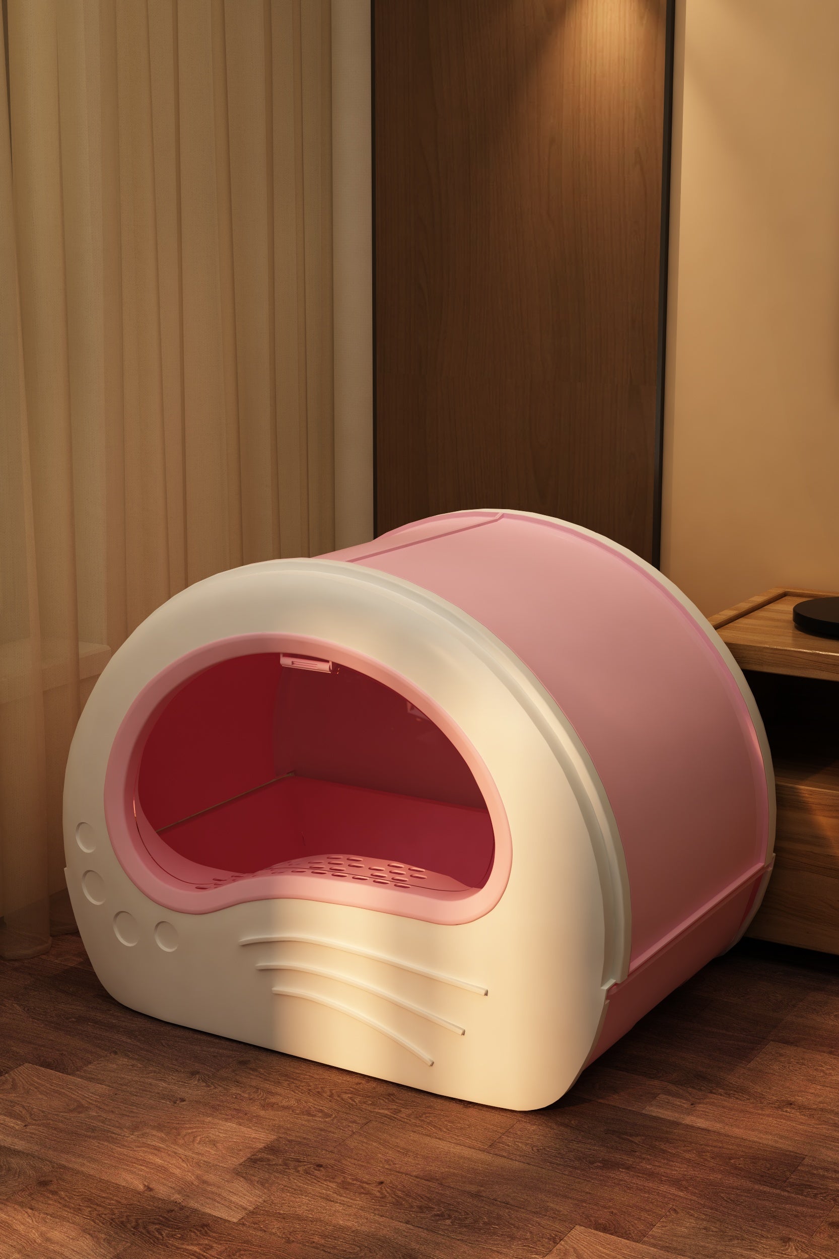 Rice Ball Cat Litter Box