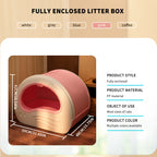 Rice Ball Cat Litter Box