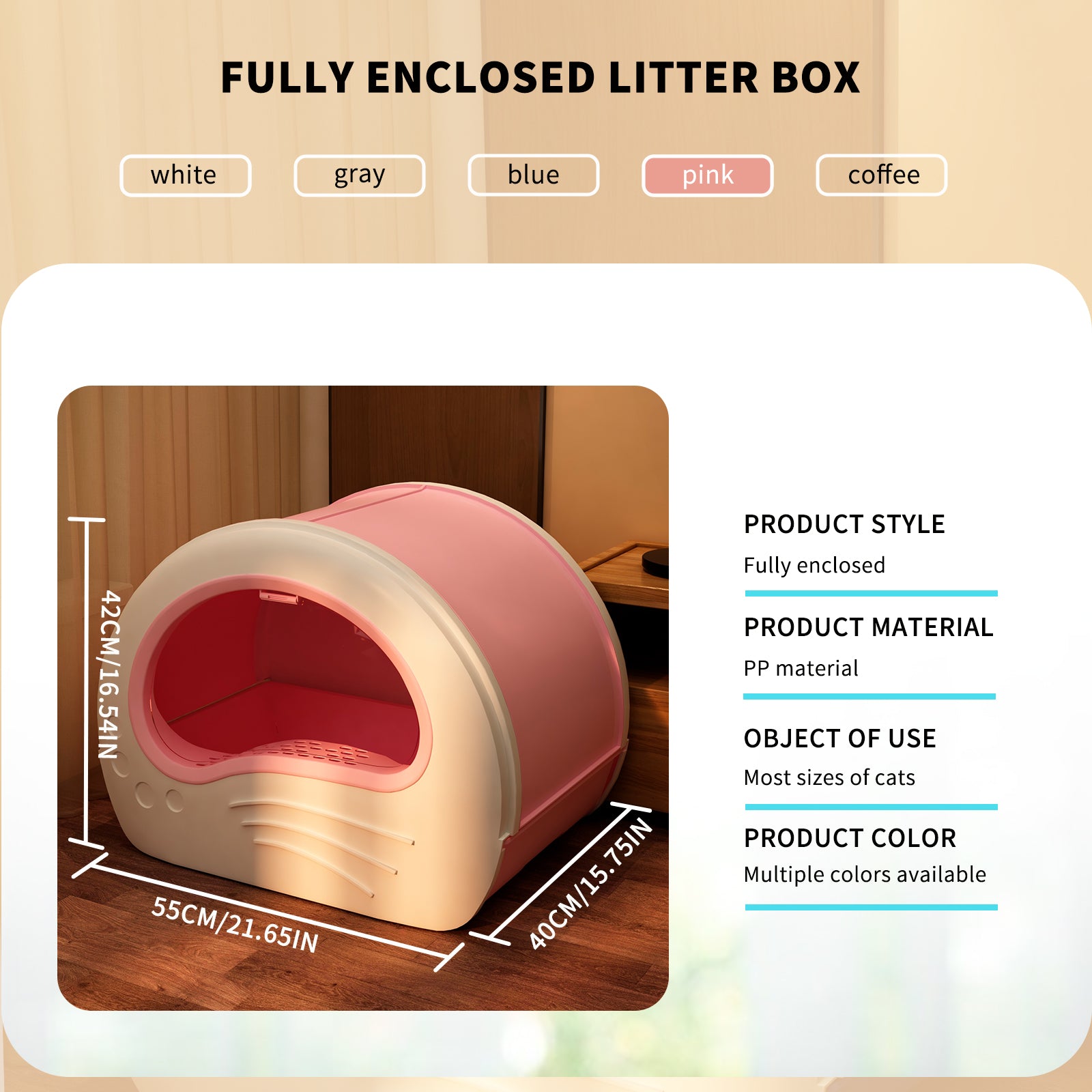 Rice Ball Cat Litter Box
