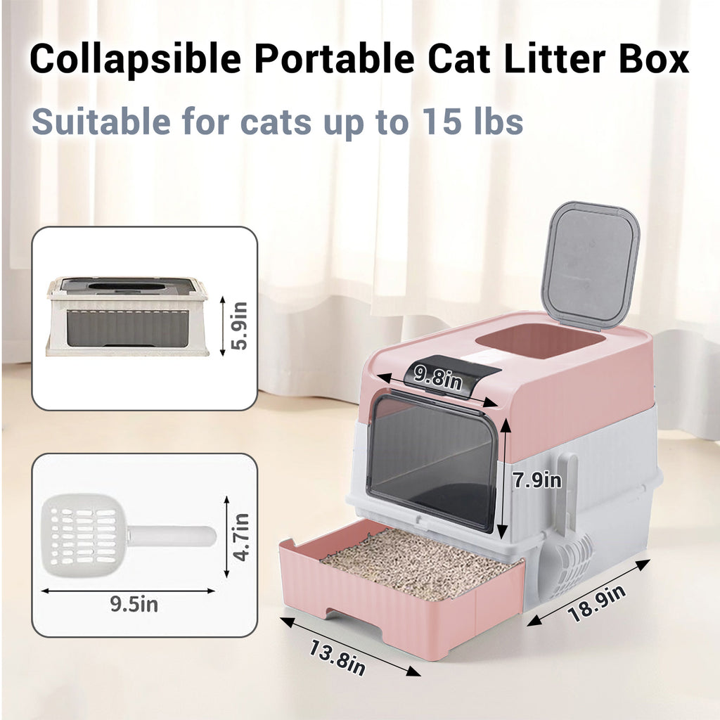 Cube Cat Litter Box