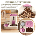 2-in-1 Automatic Cat Feeder & Water Dispenser