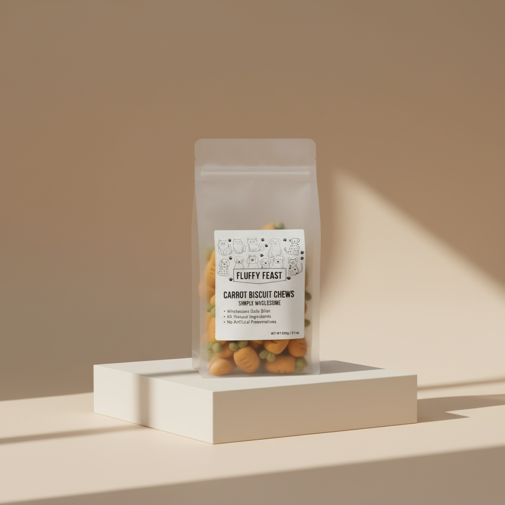 Carrot Biscuit 🥕🐾 - Seasonal Special - For Dogs & Cats