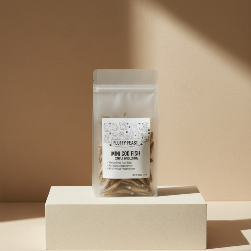 Mini Cod Fish - For Dogs & Cats