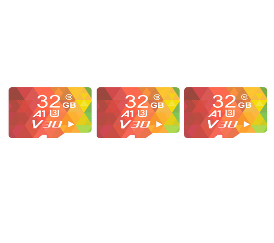 32GB A1 U3 V30 Micro SD Card - 3 pack