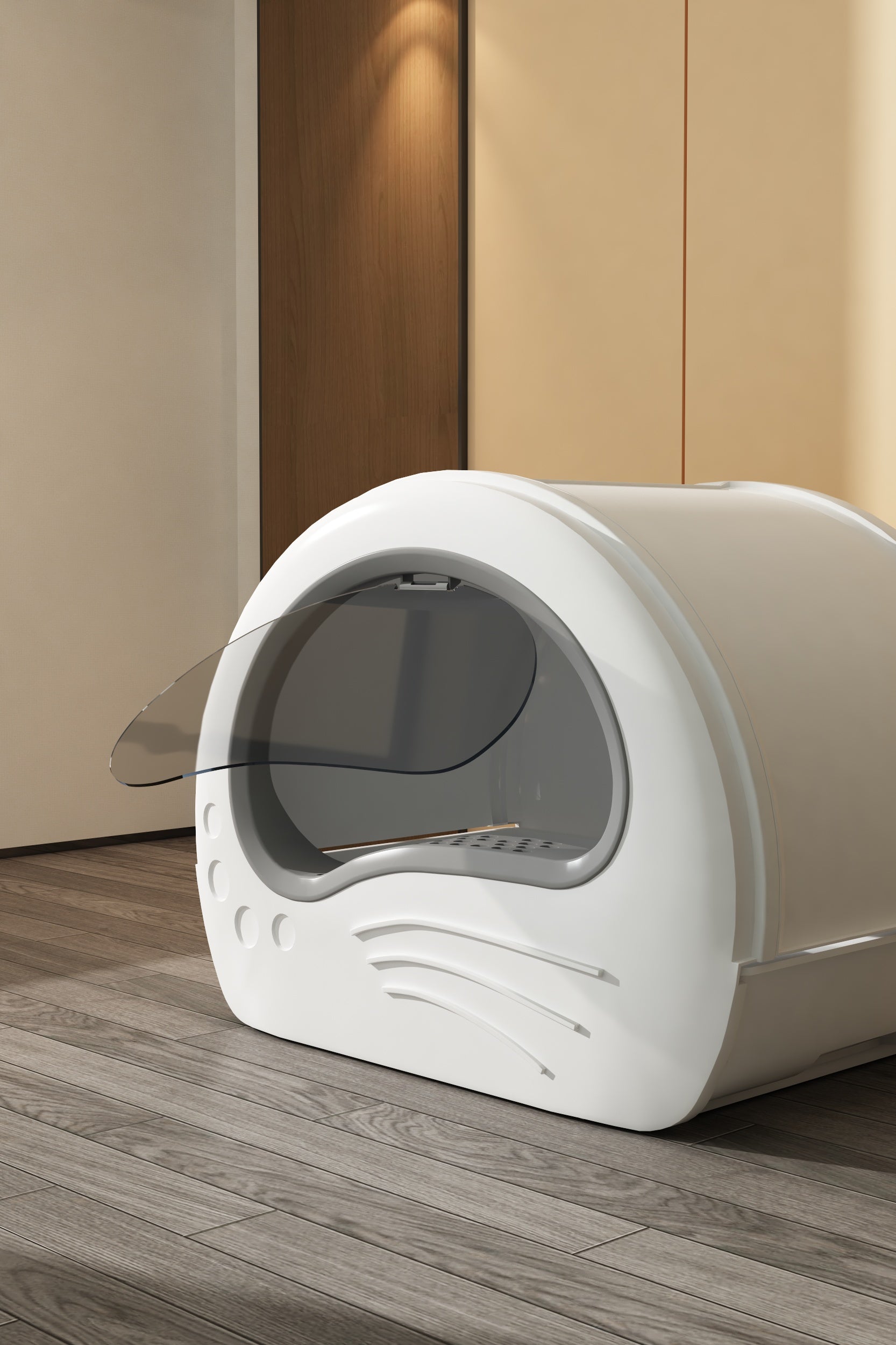 Rice Ball Cat Litter Box