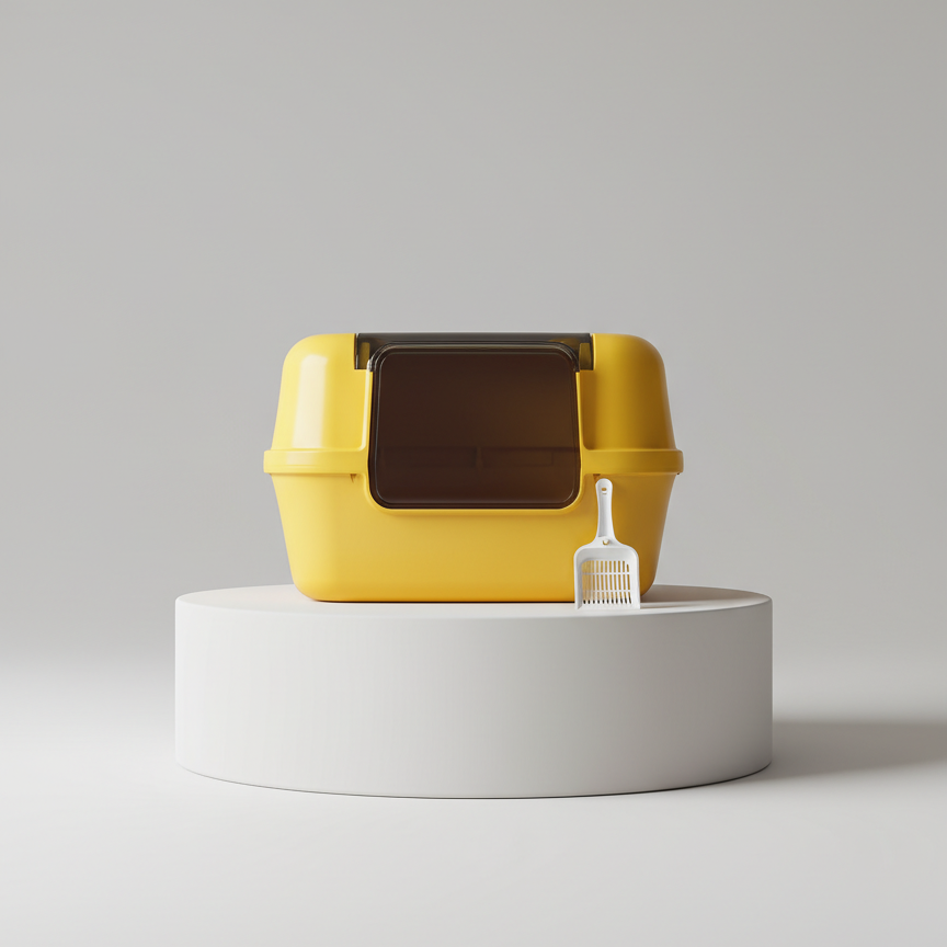 Extra Large Front Entry Cat Litter Box - 4 Colors