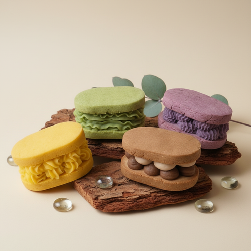 Assorted Pet Macarons - 4-Pack
